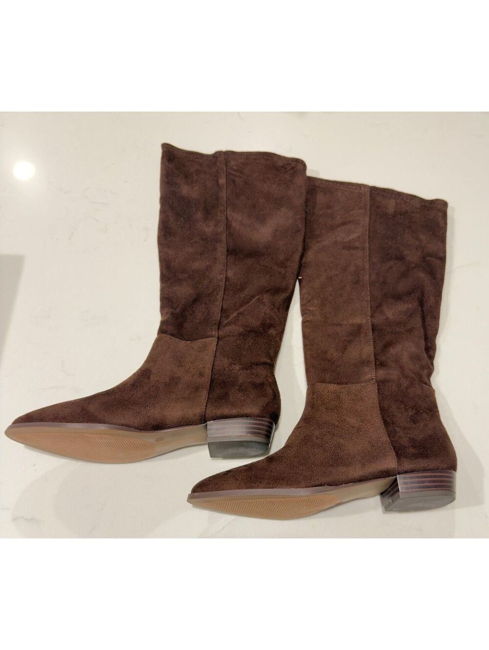 Madden Girl Petra Brown Tall Slouch Boots Women Size 8